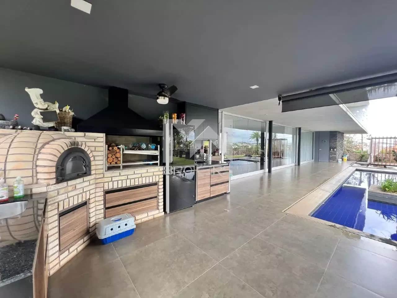 Casa em Condomínio para aluguel no Marambaia: área gourmet