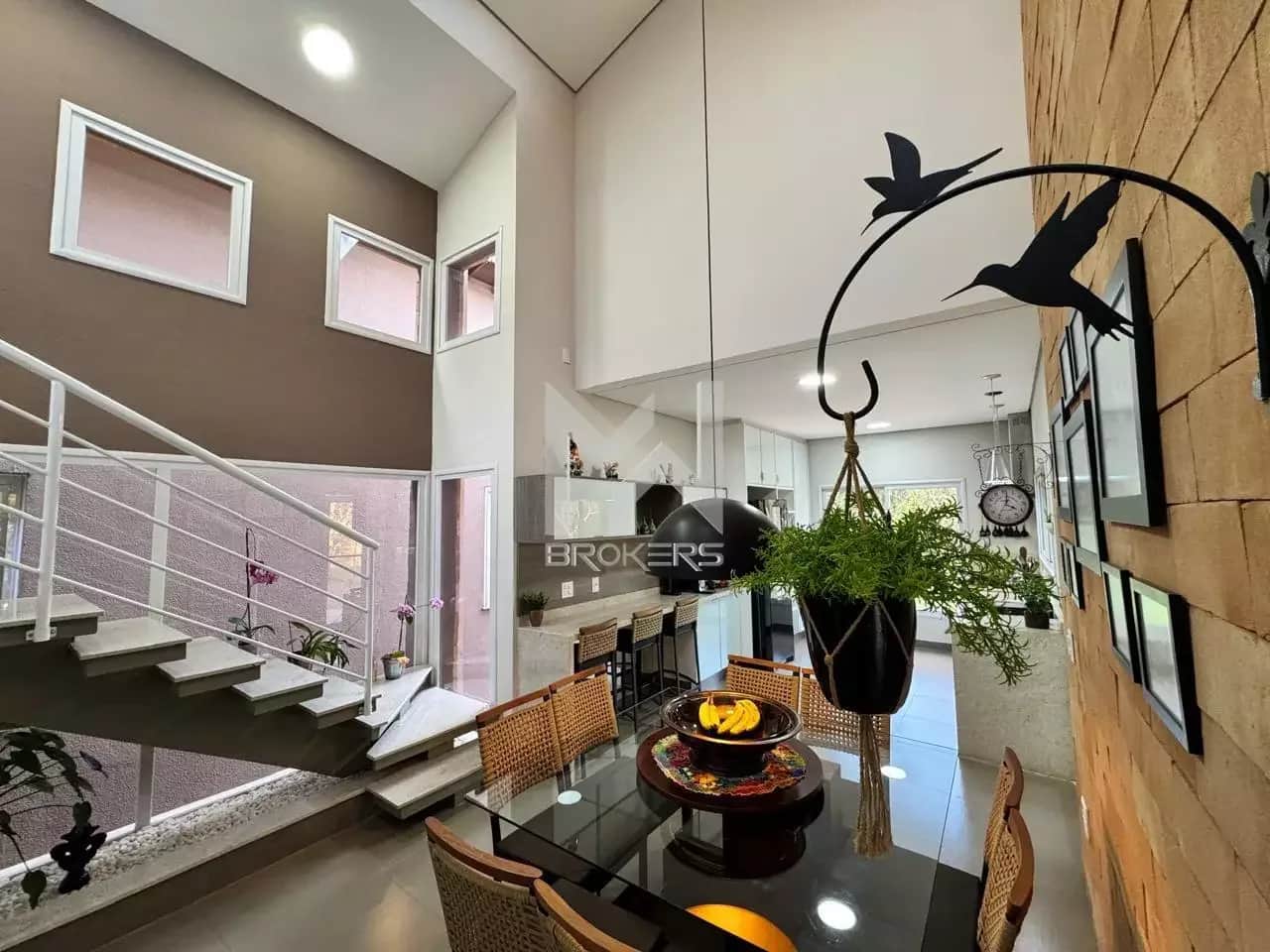 Casa em Condomínio à venda no Reserva dos Vinhedos: sala jantar