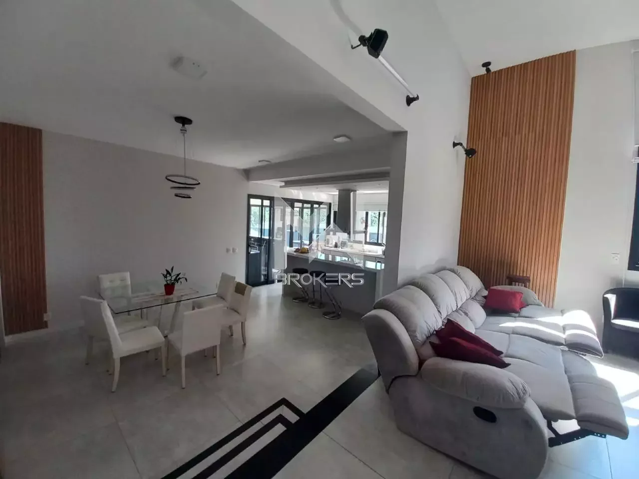 Casa em Condomínio à venda no Condomínio Terras de Santa Teresa: Sala de jantar