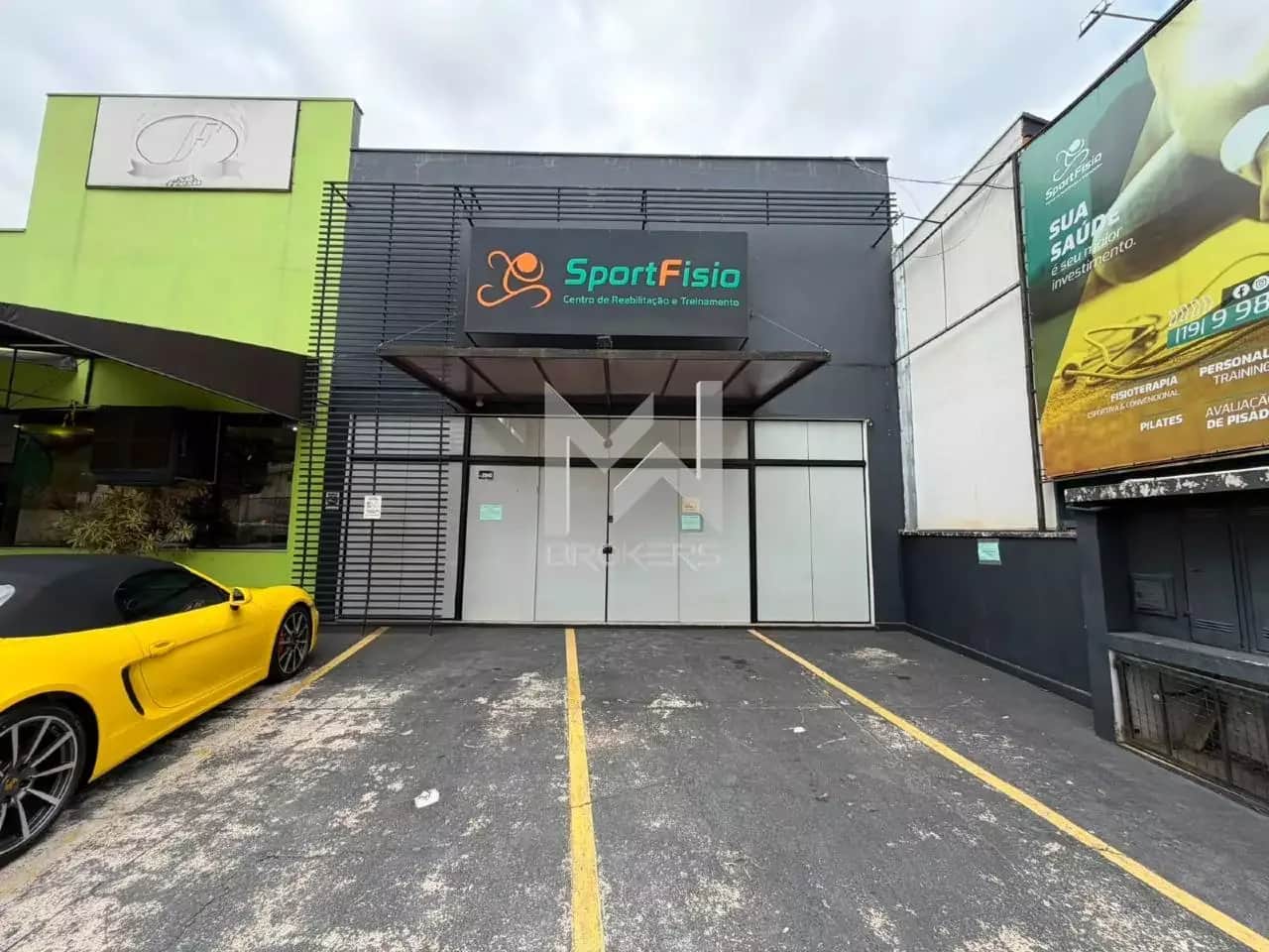 Salão Comercial para aluguel no Vista Alegre: Fachada