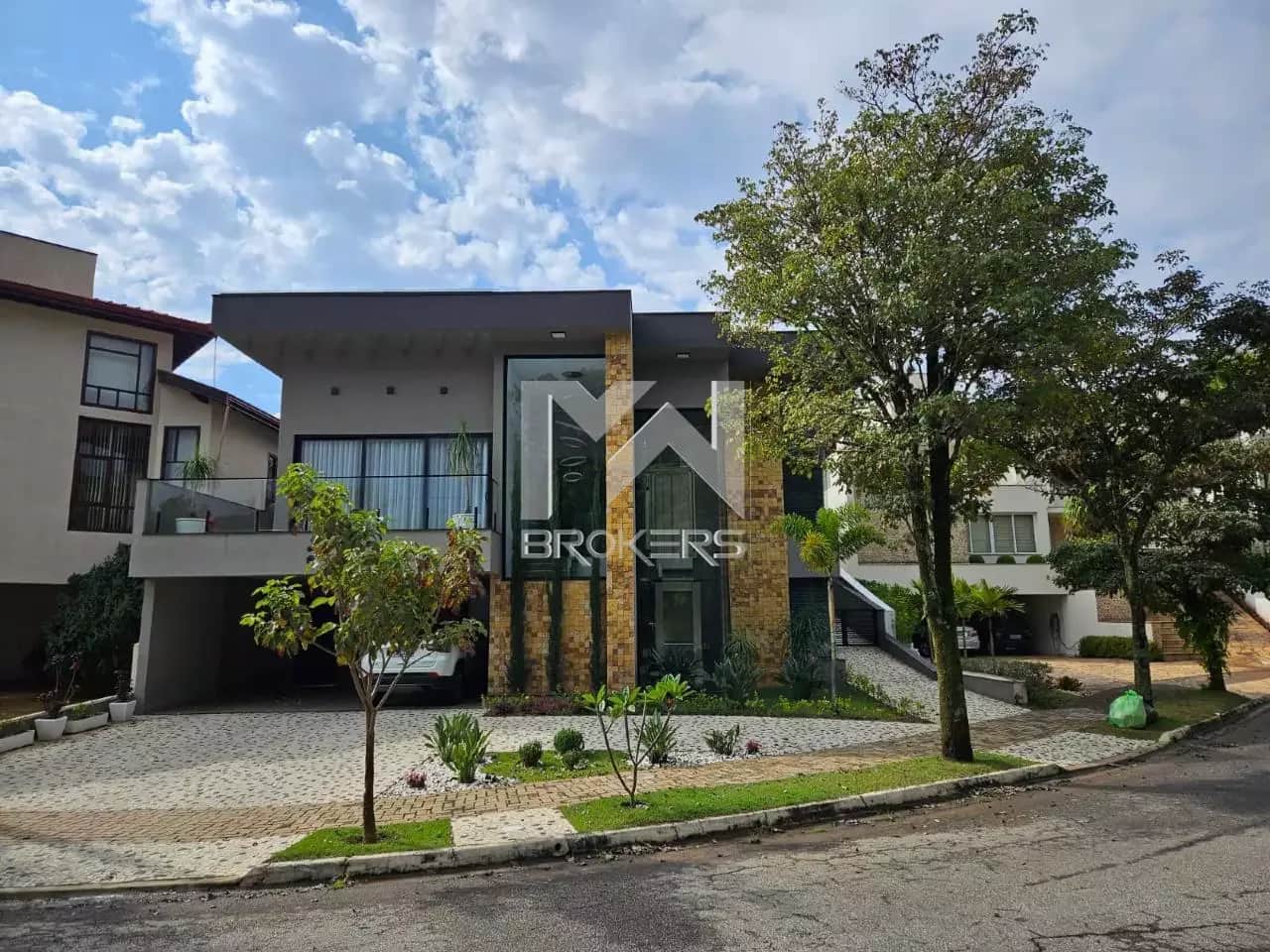 Casa em Condomínio à venda no Loteamento Residencial Fazenda São José: fachada