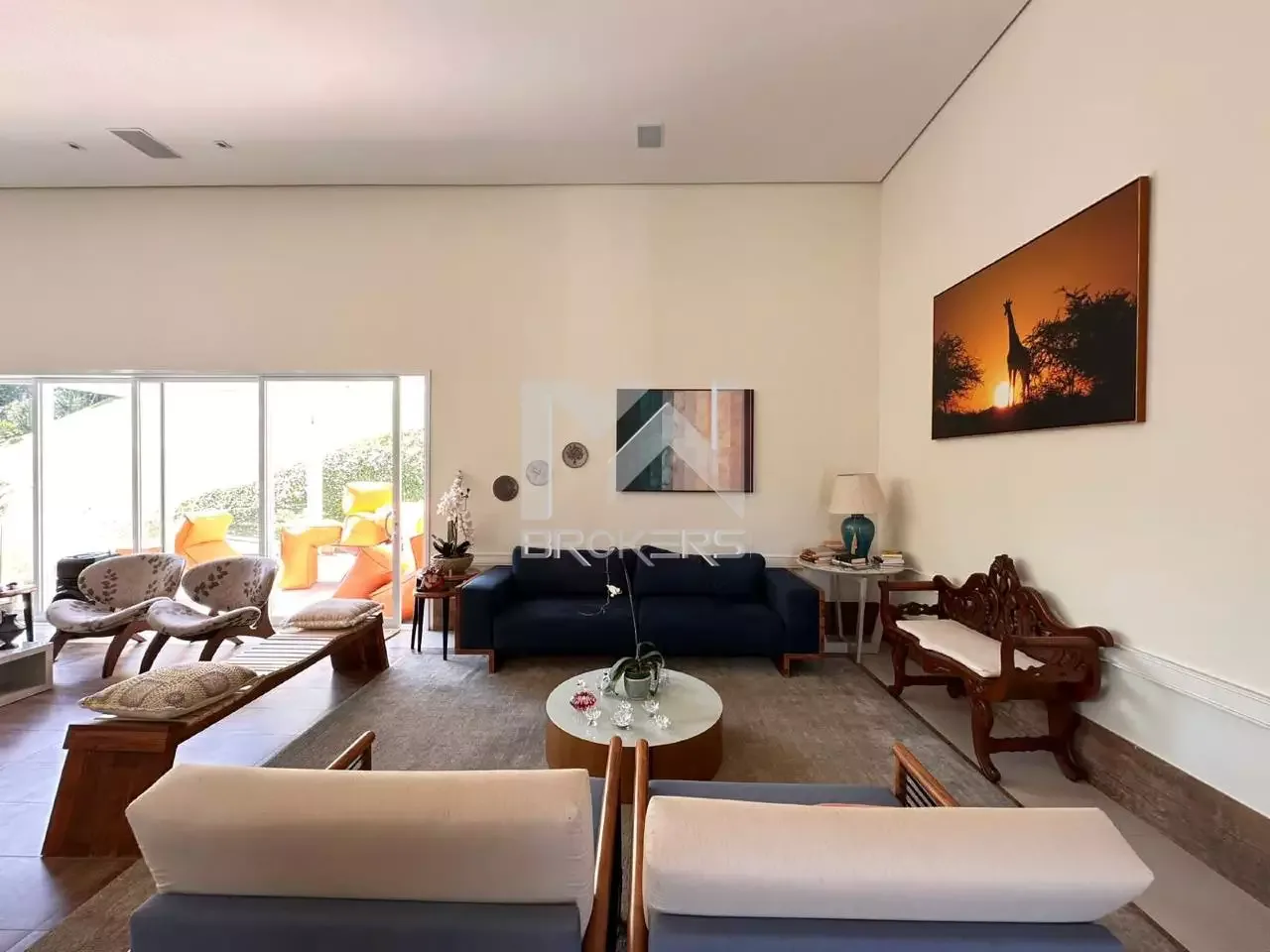 Casa em Condomínio para aluguel no Marambaia: sala de estar